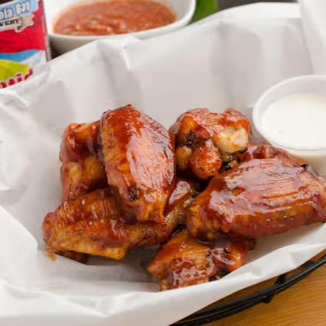 12 Oven Baked Wings.